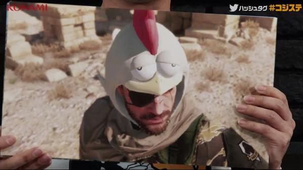 Хидео Кодзима анонсировал цыплячью шапку для Metal Gear Solid 5: The Phantom Pain