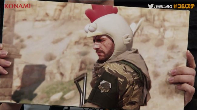Хидео Кодзима анонсировал цыплячью шапку для Metal Gear Solid 5: The Phantom Pain
