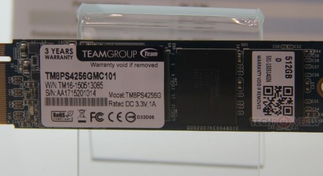 SSD Team Group TM8FP7 обеспечивают скорость 2400 МБ/с