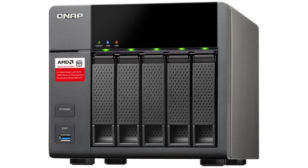 QNAP представила сетевое хранилище TS-563