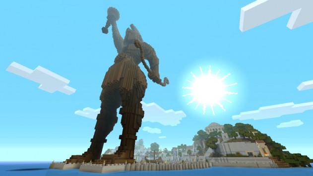 В Minecraft добавили частичку God of War