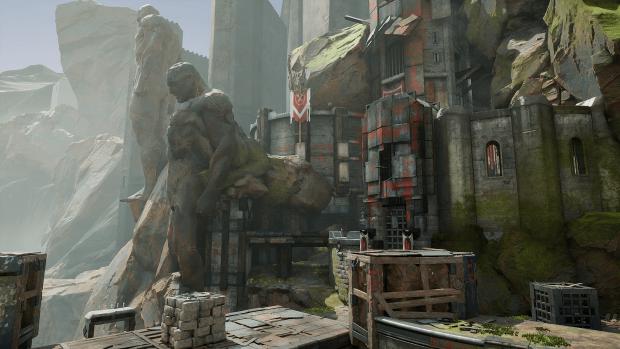 Новое видео от разработчиков Unreal Tournament с демонстрацией уровня Titan Pass