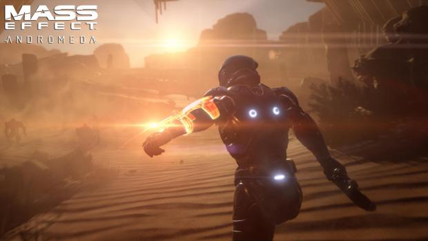Слитый геймплей Mass Effect: Andromeda