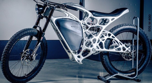 Рама электроцикла Light Rider напечатана на 3D-принтере