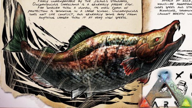 С майским апдейтом в ARK: Survival Evolved появился саблезубый лосось