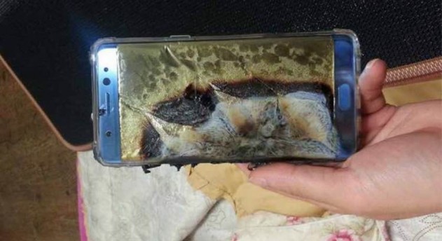 Samsung приостановила продажи Galaxy Note 7