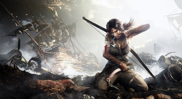 Алисия Викандер вживается в образ на фото со съемок Tomb Raider