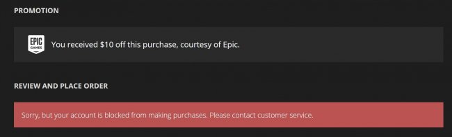 Стример получил бан в Epic Games Store за покупку пяти игр - Игры