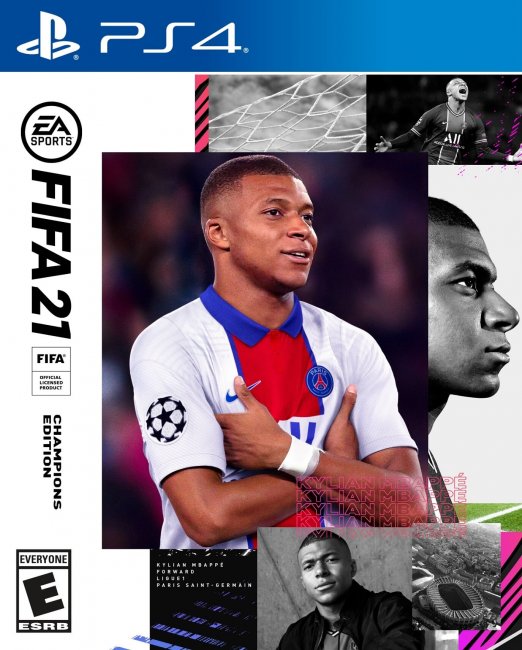 Обложка FIFA 21: Килиан Мбаппе на обложке ФИФА 21 - Игры