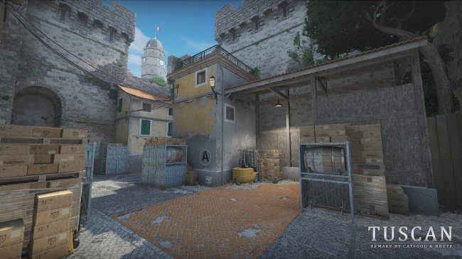 Разработка Tuscan для CS:GO завершена. Карту добавили в мастерскую