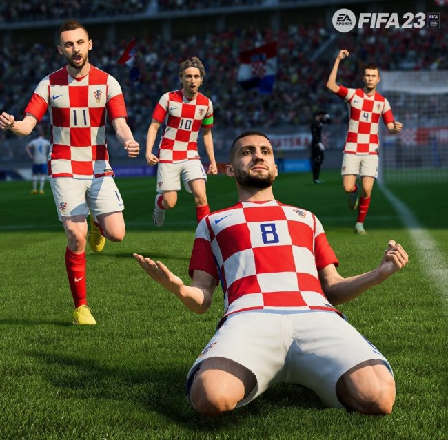 В FIFA 23, вероятно, появится сборная Хорватии. Ее не было в игре несколько лет - Игры