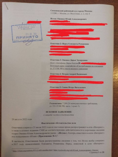 Юлик подал в суд на свою бывшую жену Дарью Каплан, Лиззку, Андрея Петрова и Игоря Синяка - Стримеры и Twitch