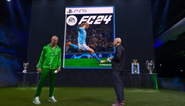 Геймплейный трейлер и обложка EA Sports FC 24 с Эрлингом Холандом