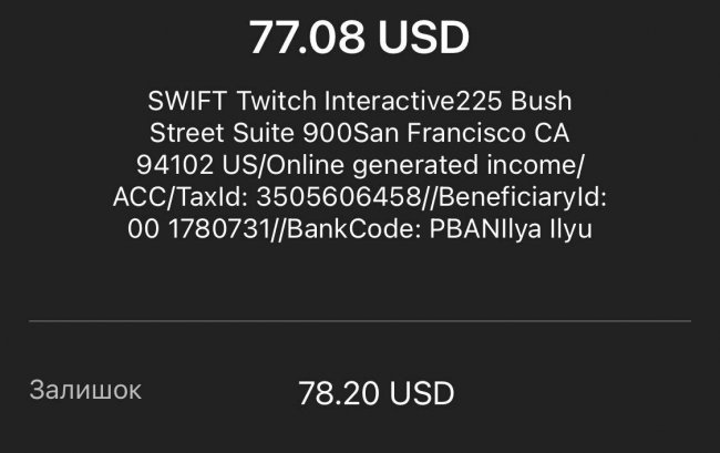 Lil заработал 77 долларов на Twitch за рекламу и платные подписки за 2023 год